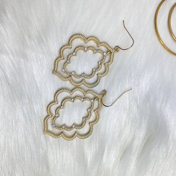 Pair of Boho Themed Dangle & Drop Earrings - Picture 7 of 7